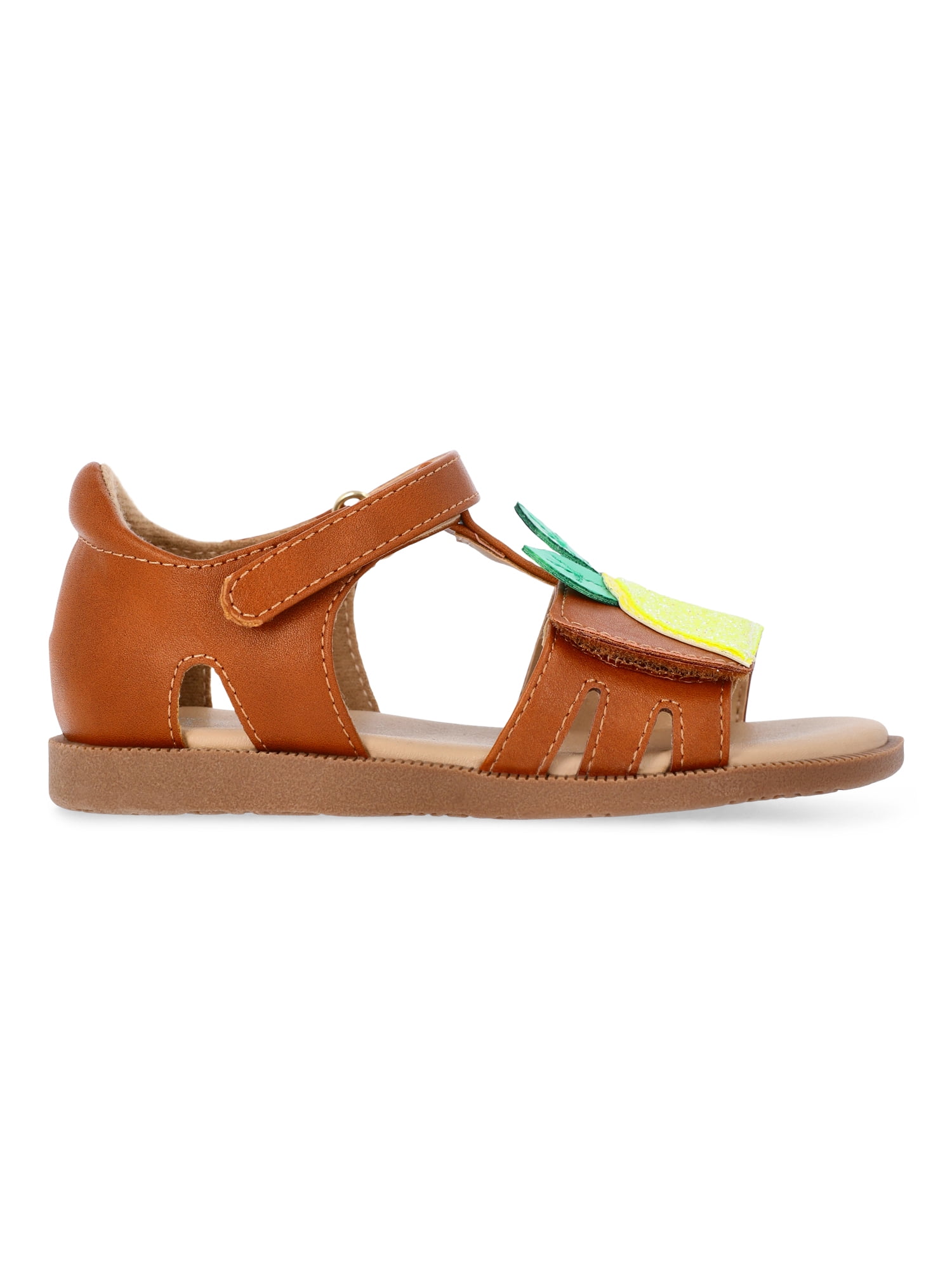 Wonder Nation Baby and Toddler Girls Fruit Sandals