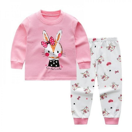 

Praeter Children Baby Boys And Girls Clothing Set Shoulder Button Long-sleeved Underwear/pajamas/sports Air-conditioning Set 0-5T