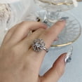 thumbnail image 3 of WIFKLSIIPG Rotatable Ring Simple Classic Ring Fashion Jewelry Light Feeling Design Ring Shiny Ring, 3 of 4