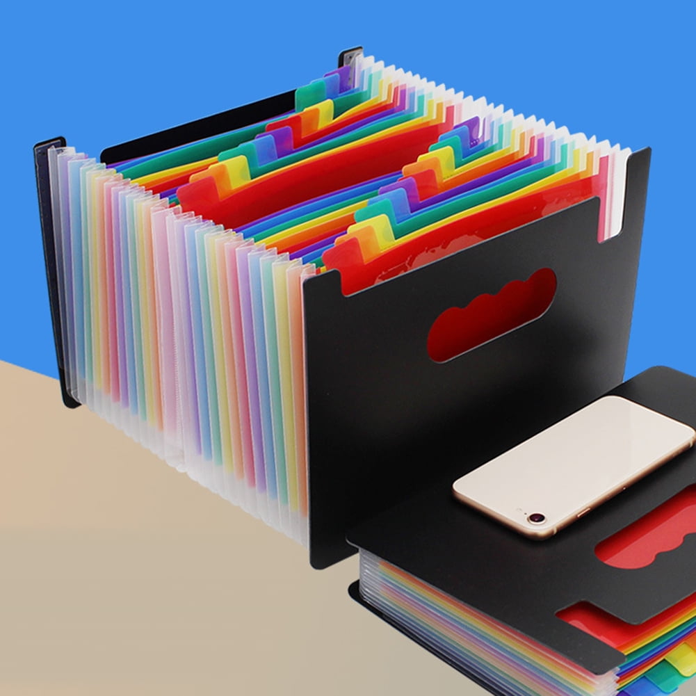 Visland Colorful A5 Multi-Layer Expanding File Receipt Folder Organizer ...