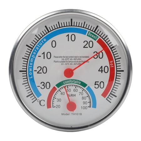 For Thermometer And Hygrometer For Home Climate Control Reliable Analogue Measurement Of Temperature And Humidity