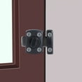 thumbnail image 2 of Pestillo de puerta de Aleación de zinc Jadeshay Pestillo de perno de protección de seguridad Negro, 2 of 8