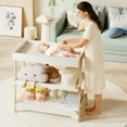 thumbnail image 4 of KORIMEFA Baby Changing Table with Pad, Natural, 4 of 12
