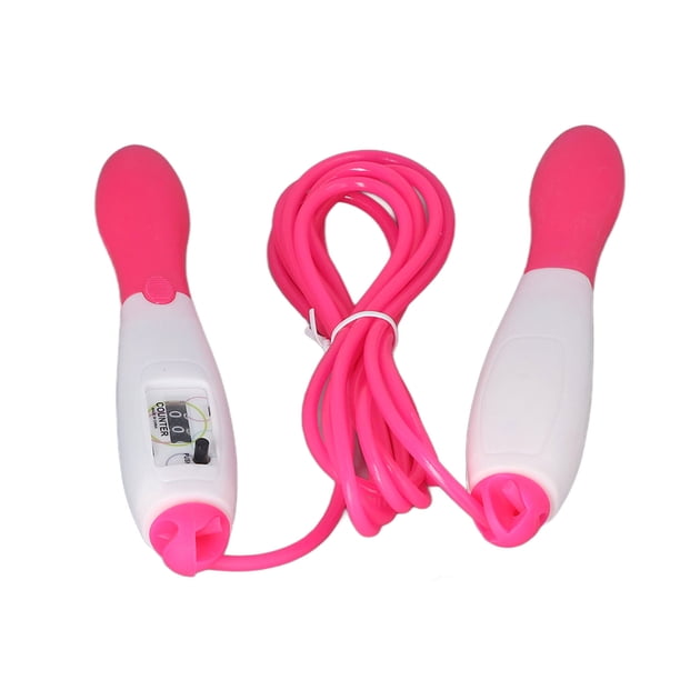 Cuerda para Saltar Fitness Cuerda para Saltar Plástico y PVC Cuerda para Saltar Cuerda de PVC Plástico Ajustable Fitness Contar Cuerda para Saltar para Adultos Entrenamiento ANGGREK Otros