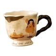 thumbnail image 3 of Taza de Cerámica para Café , Regalo de Inauguración de La Casa, Taza de Café de con Patrón único para Cocina, Tienda, Camping, 3 of 9