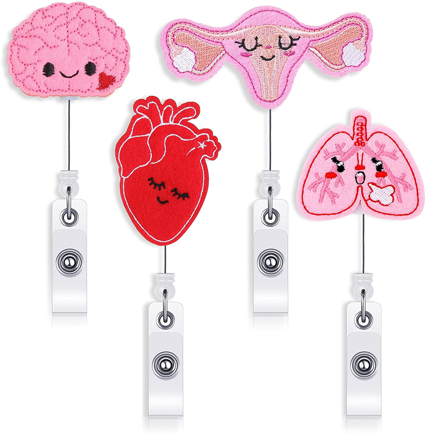 Heart and Lungs Badge Reel