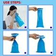 thumbnail image 5 of Bolsa desechable para chupar, morral de 100 ml, para viajes, avión, mareos, coche, avión, autobús, niños embarazadas, 10-1000 unidades, 5 of 5