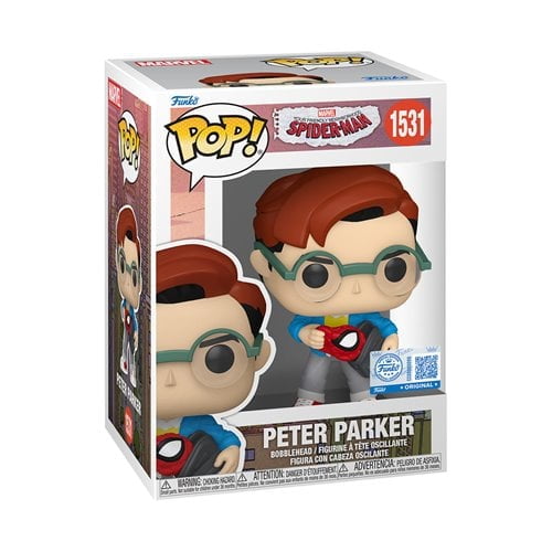 funko POP 1073 スパイダーマン　通常版&蓄光チェイス版 AAA Anime Exclusive Spider-Man NWH Unmasked Black Suit Pop