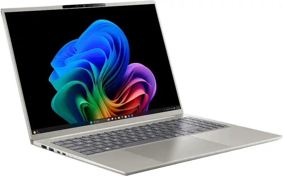 Acer Aspire 16 AI A16-11M - 180-degree hinge design - Snapdragon X
