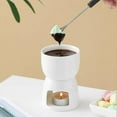 thumbnail image 4 of Mini White Ceramic Hotpot, 4 of 7