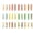 Color Type B, variant on 80 Pieces Colorful Painted Wood Clothespins for Craft Mini Photo Clips Wooden Clothespin Small Clothes Pins for Photos Pictures DisplayWooden Clothe Photo Paper Peg Decorative Clothespins for Wedding