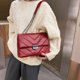 thumbnail image 3 of Bolso de mensajero con forma retro, bolso de un solo hombro para mujer, bolso de mensajero de piel sintética para citas, 3 of 5