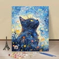 thumbnail image 4 of Starry Sky Paint DIY Digital Oil Painting Landscape Oil Painting Decorations, 4 of 7