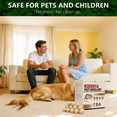 thumbnail image 3 of Natural Mice & Rat Deterrent‌ for Indoor/Outdoor Use -72 Packs, Peppermint Oil Moth Balls for RodentsRepellent, Family & Pet-Safe, Long-Lasting Mouse Control for Squirrels, Skunks, Chipmunks‌, 3 of 6