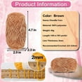 thumbnail image 4 of Soft Chenille Yarn Velvet Yarn for Crocheting,Fluffy Yarn for Knitting and Croche DIY Craft,Warm Yarn for Bag Hat Scarf Clothe Gloves, 4 of 7