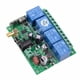 thumbnail image 3 of DC 12V 24V Interruptor de Control Remoto de 4 Vías Panel de Control de Puerta de Acceso Ajustable con Bloqueo Automático de Acción Puntual, 3 of 5
