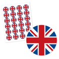 thumbnail image 4 of Big Dot of Happiness Cheerio, London - British UK Party Circle Sticker Labels - 24 Count, 4 of 4