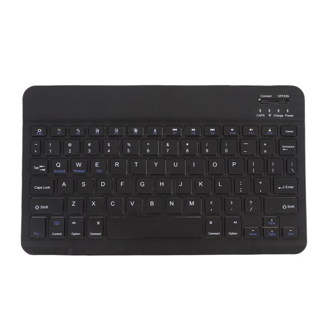 Wireless Keyboard with Silicone Raised Protective, Raised Keyboard Stickers for Long Nails with Letters, Cover Slim Quiet Keyboard