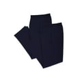 thumbnail image 6 of Fruit of the Loom Men's and Big Men's Fleece Open Bottom Sweatpants, 2 Pack, 6 of 7