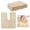 Brown, variant on 4 Pieces Light Gray U-Shaped Facial Towels for Estheticians Massage, Coral Fleece Split Design Microfiber Face Cloth, Professional Spa Towels for Facial Skincare Beauty Salon