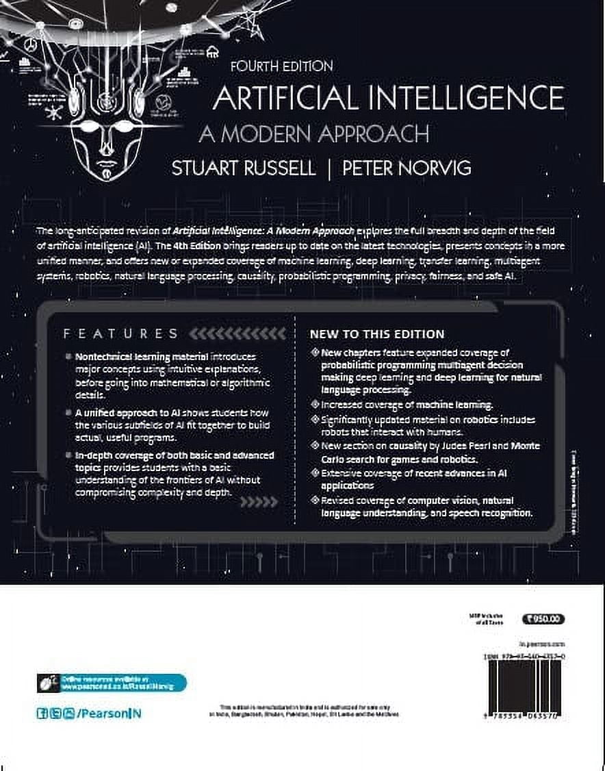 Brand New Paperback - Artificial Intelligence: A Modern Approach
