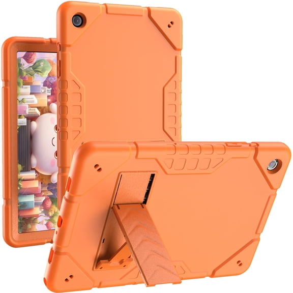 Case for Samsung Galaxy Tab 11 inch A9 PLUS & Samsung Galaxy Tab A11 PLUS 11" (SM-X230 X236B X238 X210 X216 X218), Heavy Duty Shockproof galaxy tab 11" Case, Orange