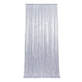 thumbnail image 2 of Kripyery Sequin Curtain Solid Color Shiny Long Glitter Foldable Party Decoration Easy Installation Wedding Party Sequin Panel Party Favors, 2 of 8