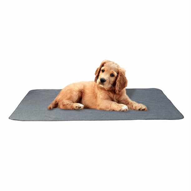 Reversible Dog Bed (Hot and Cold) 70*100cm,Stylish High Density Foam Dog Cushion, Washable Pet Mat Suitable for X-Large Dogs Up to 41kg