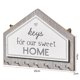 thumbnail image 1 of Colgador De Llaves De Madera Para Colgar En La Pared, Organizador De Pared Rectangular Con Forma De Casa, Ganchos Para Estante De Llaves, Ganchos Para Abrigos, Decoración Del Hogar Sweethay HA014513-00, 1 of 7
