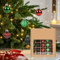 thumbnail image 2 of PALIFEUR 30pcs Christmas Ball Ornaments - Glittering Christmas Tree Ornaments Set for Xmas Tree, Shatterproof Christmas Balls for Holiday Party Decor, 1.18" Hanging Christmas Tree Decorations, 2 of 6
