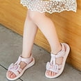 thumbnail image 4 of Zecgelong Girls' Sandals 2026 Summer Children's Roman Sandals Soft Bottom Non Medium Sized Children's And Girls' Sandals Girls Princess Sandals Size 37 Pink, 4 of 5