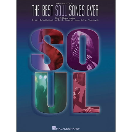 Hal Leonard Best Soul Songs Ever arranged for piano, vocal, and guitar