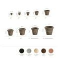 thumbnail image 6 of Crescent Garden (#A265017) Brunello Classic Rolled-Rim Planter, Wthrd Stone 20", 6 of 6