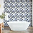 thumbnail image 6 of Ambesonne Floral Peel & Stick Wallpaper for Home, Watercolor Leaf Art Branches, 13"x72", Lavender and Dark Blue Grey, 6 of 6
