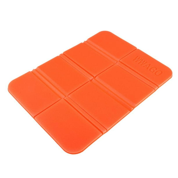 1 Uds., Alfombrilla de Espuma Plegable Impermeable para Silla, Cojín para naranja shamjiam Plegable estera de camping