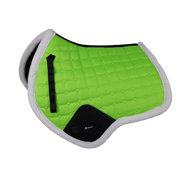 Protector de silla de montar para caballo, almohadilla absorbente de sudor, práctico y resistente al desgaste. Verde claro