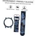 thumbnail image 4 of HUGFEGWE 1 Set Strap Case Resistant Frame 2-in-1 Watchband Protective Cover Watchband Case Silicone Replacement Watchband Shockproof Cover Watches Protective Case Silicone Strap Personality, 4 of 9