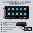 thumbnail image 4 of Panel de interruptores de control 10P DYNWAVEMX a prueba de agua para camiones, 4 of 8