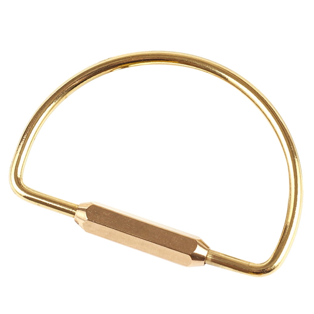 D Shape Key Chain Ring Connector Key Chain Clip Hook Buckle Carabiner