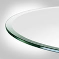 thumbnail image 3 of Dulles Glass 27 Inch Round 1/2 Inch Thick Tempered Glass Table Top, 3 of 5