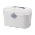 thumbnail image 1 of White Home First Aid Kit 12.5*21*12CM, 1 of 5