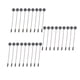 thumbnail image 2 of Ounissouiy Paquete de 24 alfileres de bandeja redonda, broches en blanco de barra de seguridad de acero inoxidable, manualidades DIY, accesorios Type7 NO7, 2 of 6