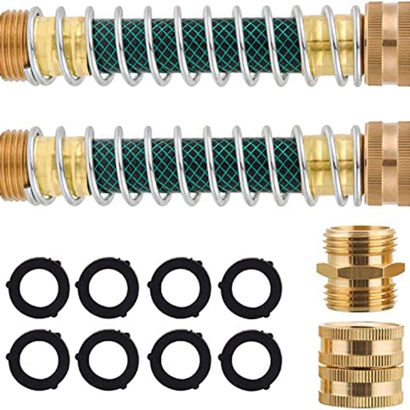 Garden Hose Extension Adapter,3/4 Inch Flexible Hose Protector