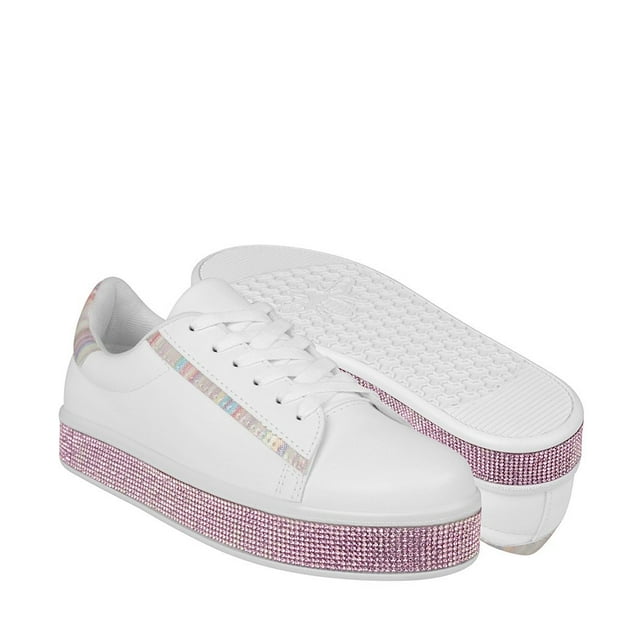 TENIS CASUALES DAMA STYLO 5285 SIMIPIEL BLANCO Stylo 5285