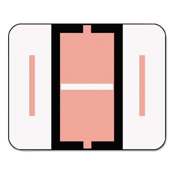 Smead, SMD67079, BCCR Bar-Style Color-Coded Labels, 500 / Roll, Pink
