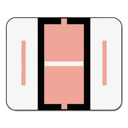 UPC: 0086486670791 | Smead  SMD67079  BCCR Bar-Style Color-Coded Labels  500 / Roll  Pink