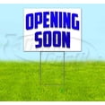 thumbnail image 1 of Opening Soon (18" x 24") Yard Sign, Includes Metal Step Stake, 1 of 6
