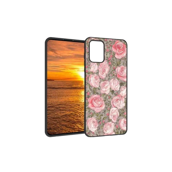 Compatible with Moto G Stylus 2021 Phone Case, Roses-318 Case Silicone Protective for Teen Girl Boy Case for Moto G Stylus 2021