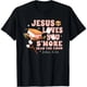 thumbnail image 1 of Playera de Mujer "Jesús te Ama Más de lo que Sabes" Juan 3:16 - Talla M,L,XL,2XL,3XL,4XL,5X,6XL - Negra - Regalo Cristiano, 1 of 7