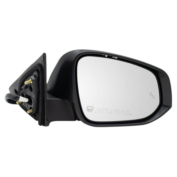 TRQ Mirror Power Heated Turn Signal Blind Spot Memory PTM RH for Highlander MRA09824 Fits select: 2014-2019 TOYOTA HIGHLANDER